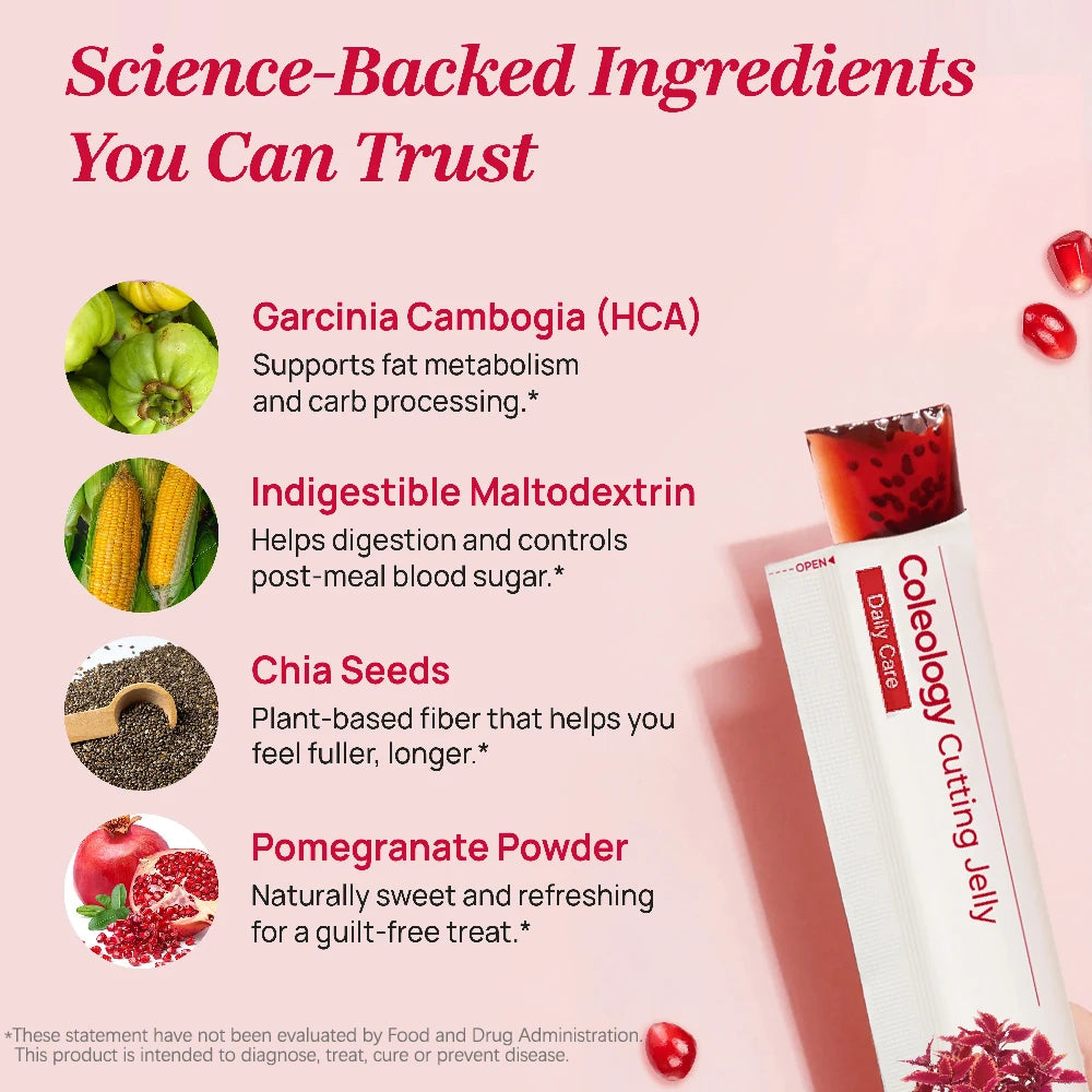 Pomegranate Slimming & Glow Jelly Sticks